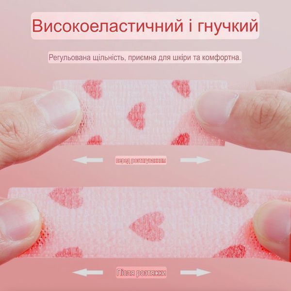 Еластична стрічка для пальців (3 шт., 2.5 см х 4 м) strichka фото