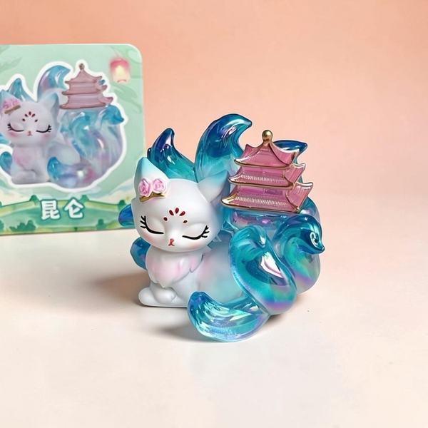 Blind Box: Колекційна фігурка Дев'ятихвоста Лисиця Кіцуне blindbox-kicune фото