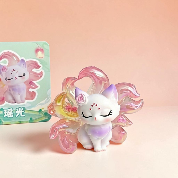 Blind Box: Колекційна фігурка Дев'ятихвоста Лисиця Кіцуне blindbox-kicune фото