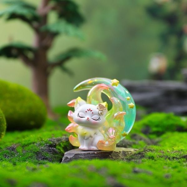 Blind Box: Колекційна фігурка Дев'ятихвоста Лисиця Кіцуне blindbox-kicune фото